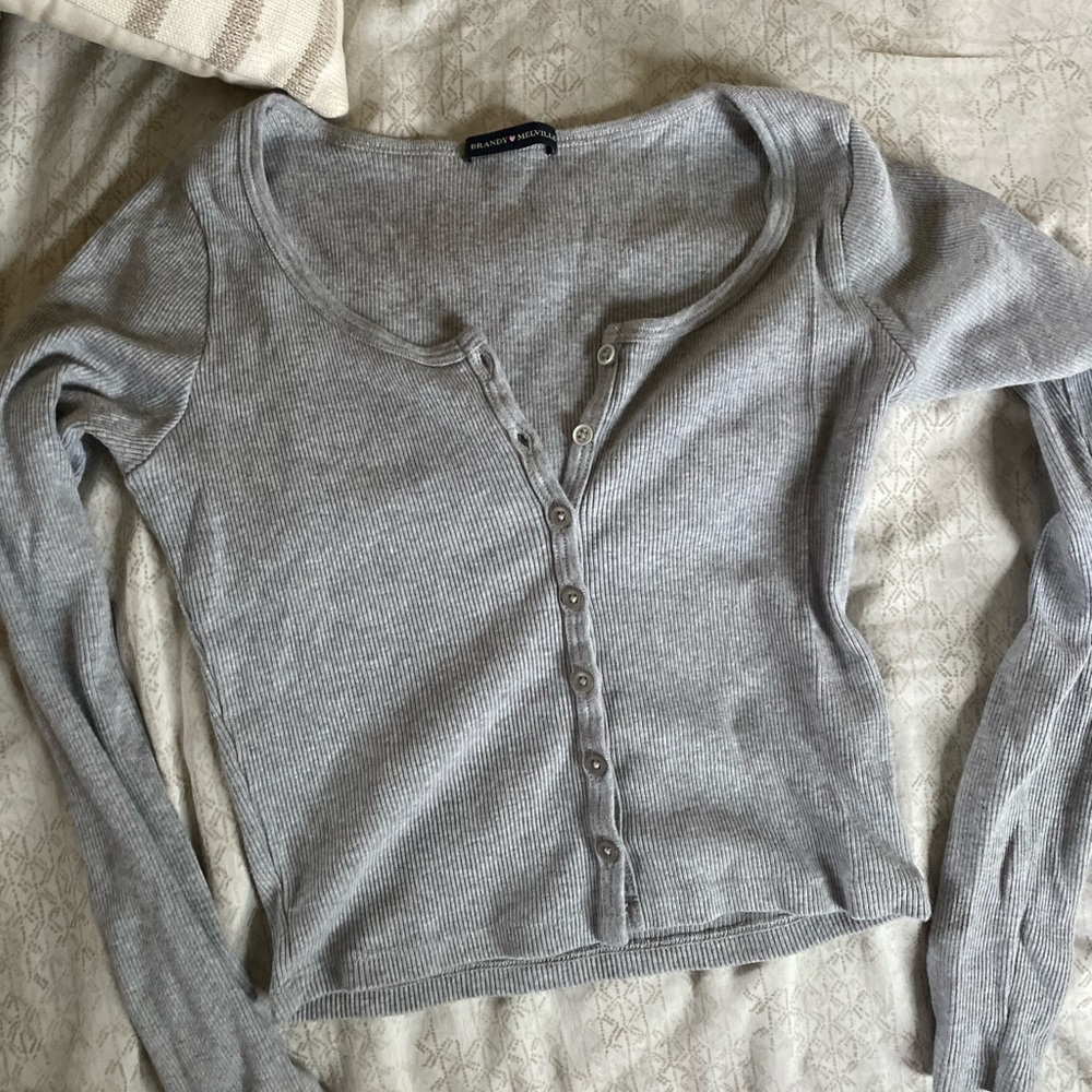 Brandy Melville grey sweater